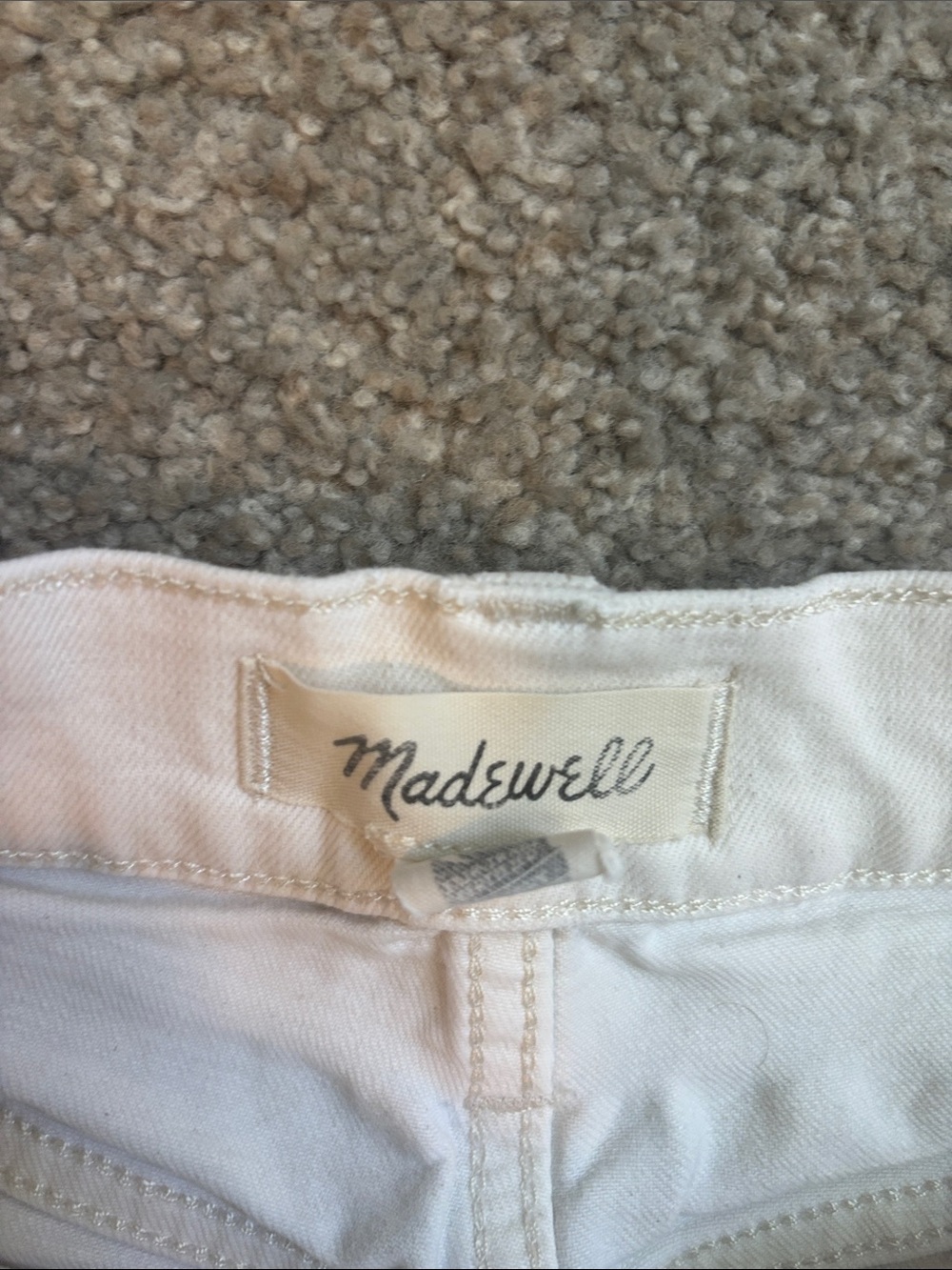 Crisp White Madewell the Perfect Vintage wide-leg cropped High-Waist Jeans 27 - Picture 3 of 6